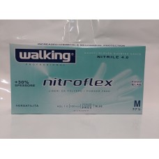 GUANTI WALK. NITROFLEX NITRILE M GR.4 PZ.100